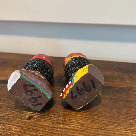 Vintage African Handcarved  Queen Figurines decor - Picture 3 of 6